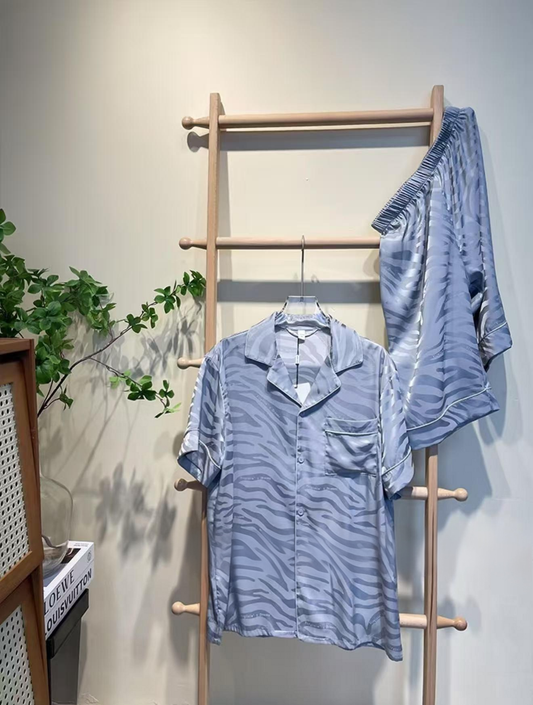 Men's Leopard Print Pajamas set