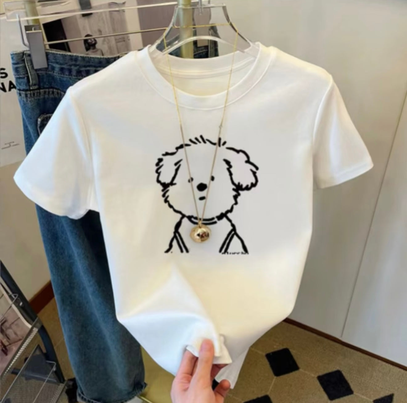 100% COTTON T-SHIRTS(DOG)