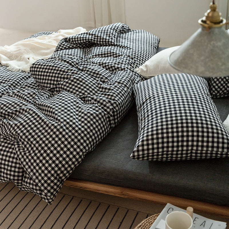 Monochrome squares Bed sets