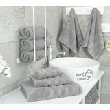 American Soft Linen Turkish 6 Piece Towel Set, 100% Cotton Premium Soft Bathroom Towels